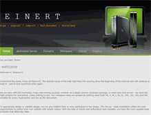 Tablet Screenshot of kleinert.com